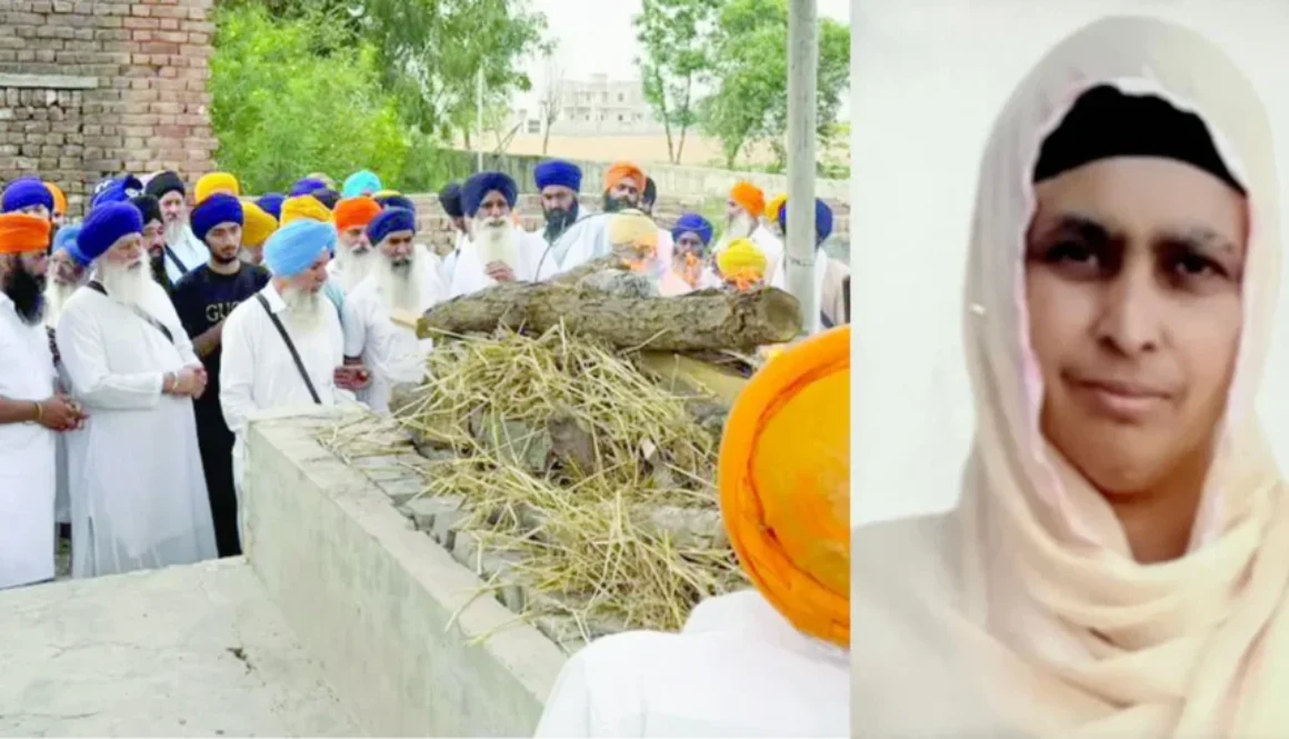 Parmjit Kaur funeral Rode village