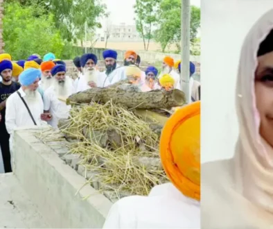 Parmjit Kaur funeral Rode village