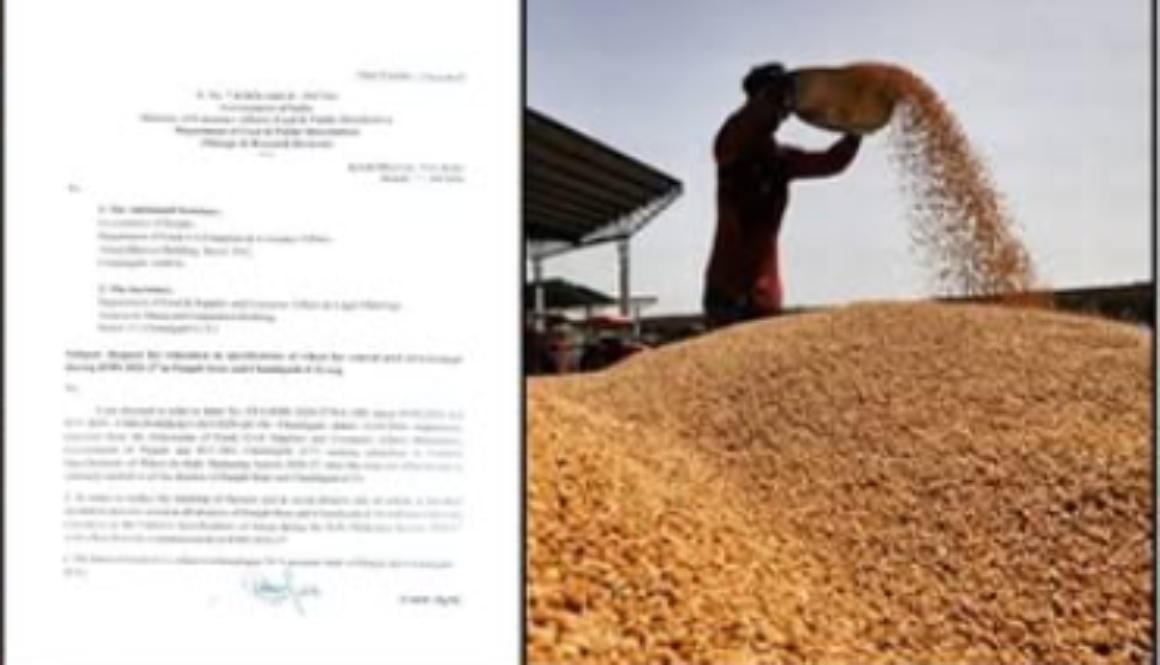 farmers selling wheat MSP