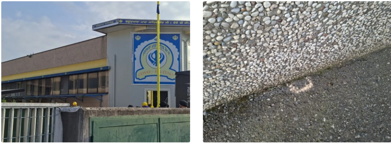 Italy gurdwara shooting scene