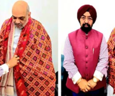 Vikram Sahney Amit Shah meeting Delhi