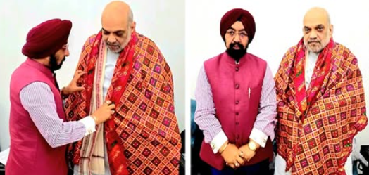 Vikram Sahney Amit Shah meeting Delhi