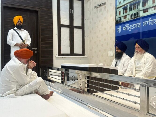 Kuldeep Singh Gargajj Akal Takht reaction
