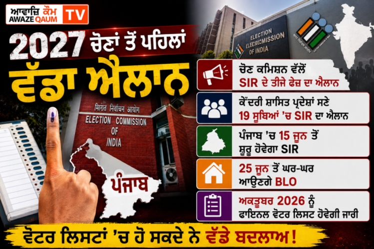 Election Commission SIR Punjab