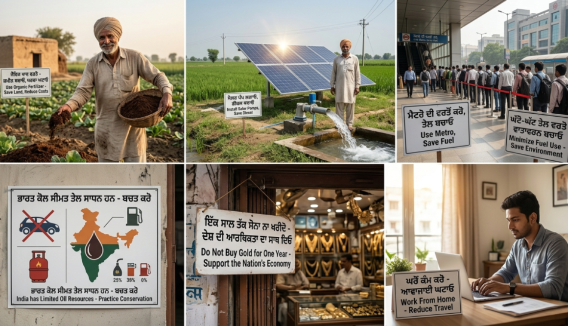 Fuel and fertilizer saving appeal India