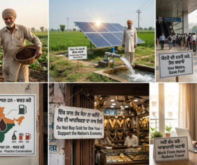 Fuel and fertilizer saving appeal India