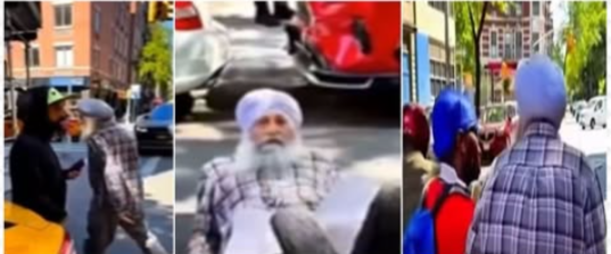 Elderly Sikh driver assaulted USA