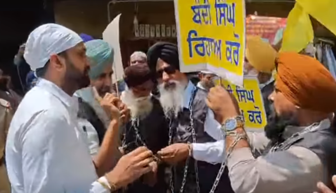 Bandi Singhs protest arrest Delhi