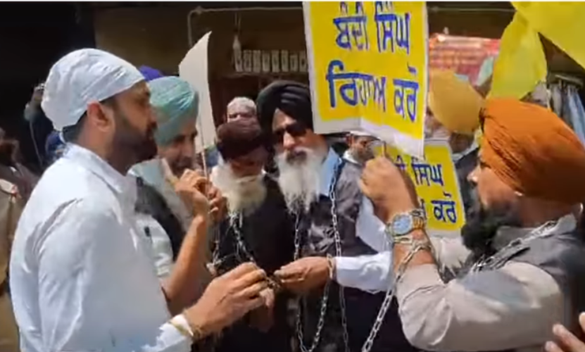 Bandi Singhs protest arrest Delhi