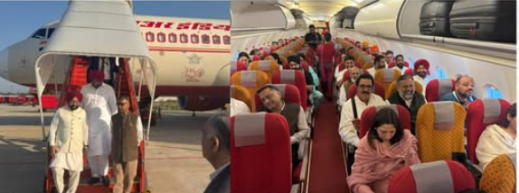 “Commercial Flight Service Starts Between Delhi and Ludhiana”