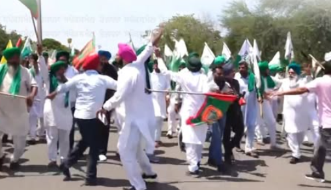 Detained farmers released protest ends