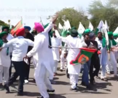 Detained farmers released protest ends