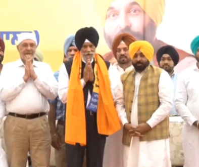 Bhagwant Mann welcomes Rakhra