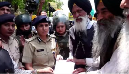 “Protest March Held for Release of Bandi Singhs”