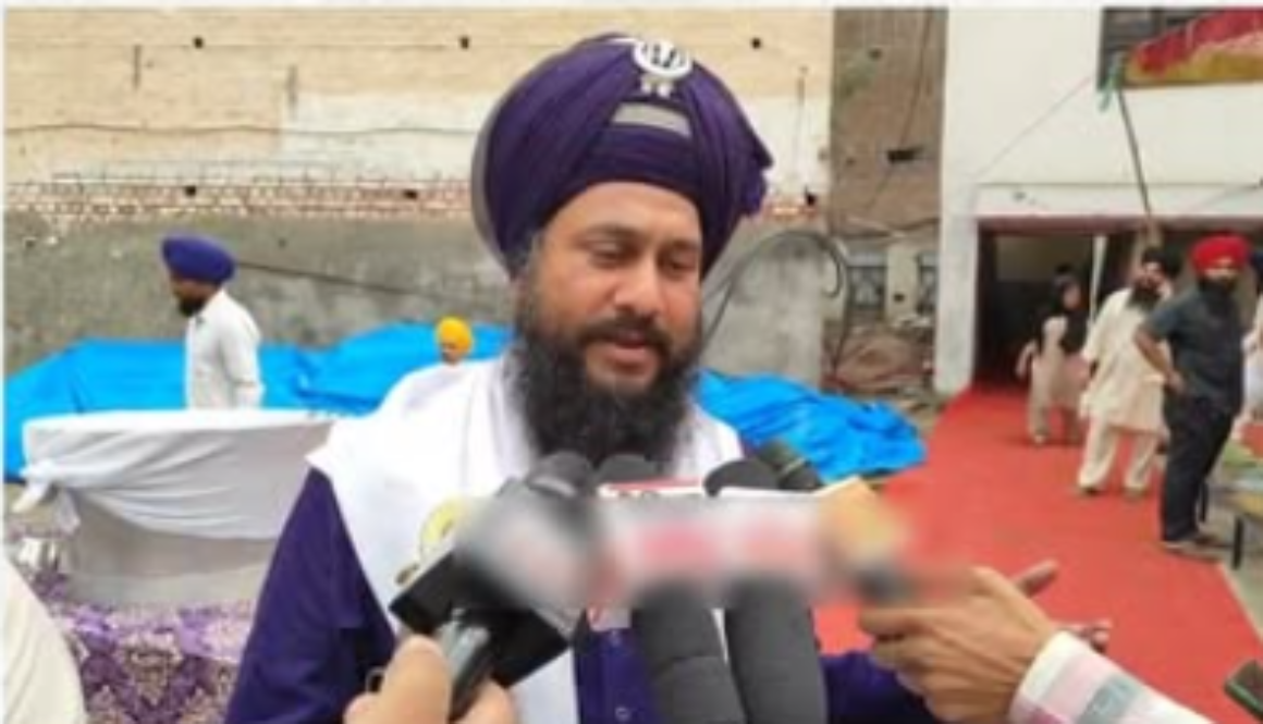 Baba Major Singh Sodhi statement Akal Takht