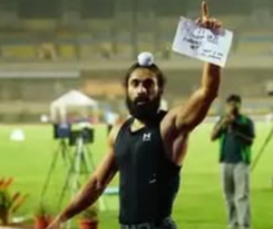Punjab sprinter 100 meter race
