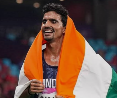 Indian runner 5000 meter race