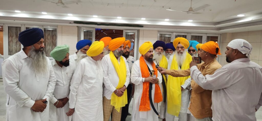 Panthic Unity Move meeting attended by Sikh political leaders in Jalandhar