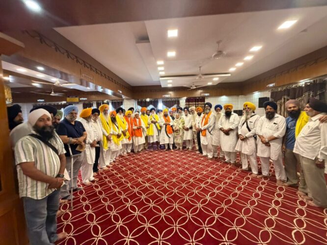 Panthic Unity Move meeting attended by Sikh political leaders in Jalandhar
