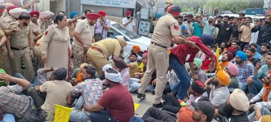 “Punjab Human Rights Commission Takes Suo Motu Notice of Lathicharge Case”