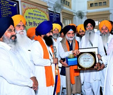 SGPC commemorates the 100th martyrdom centenary of S. Teja Singh Samundri at Sri Amritsar