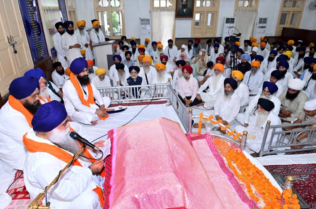 SGPC commemorates the 100th martyrdom centenary of S. Teja Singh Samundri at Sri Amritsar