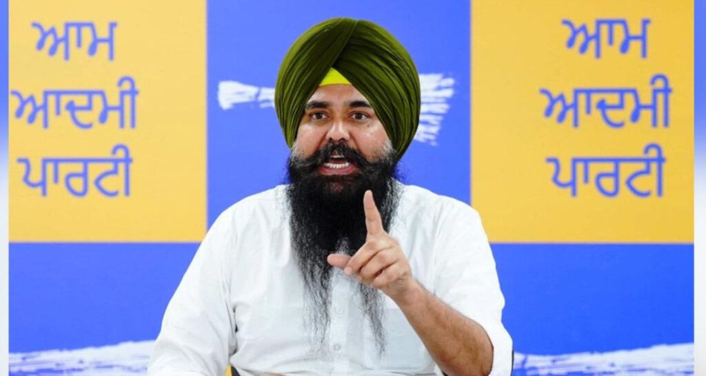 AAP MP Malvinder Kang