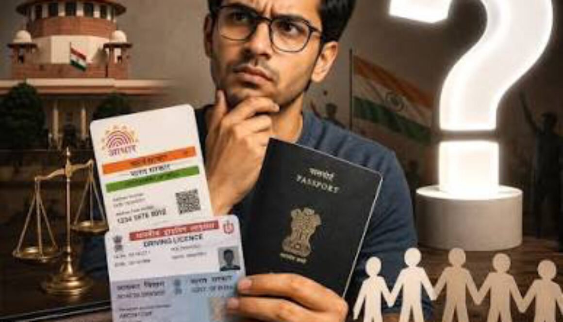 adhar card citizenship