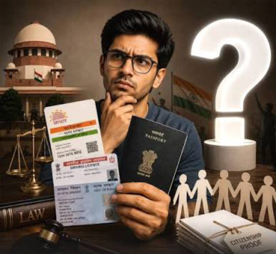 adhar card citizenship