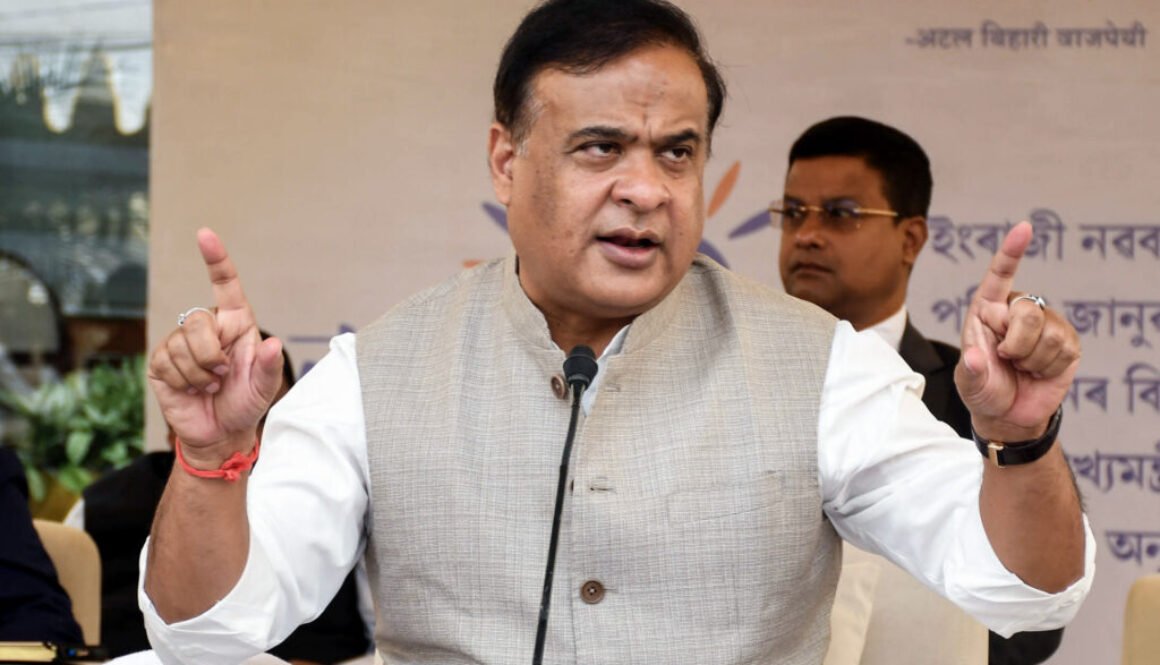 Assam Chief Minister Himanta Biswa Sarma interacts with press on first day of the year 2026