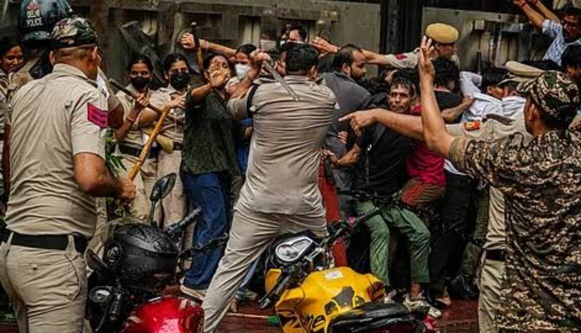 bihar protest