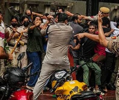 bihar protest