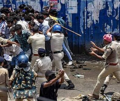 bihar student protest