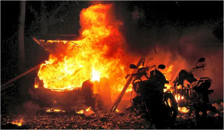 bomb attack blast