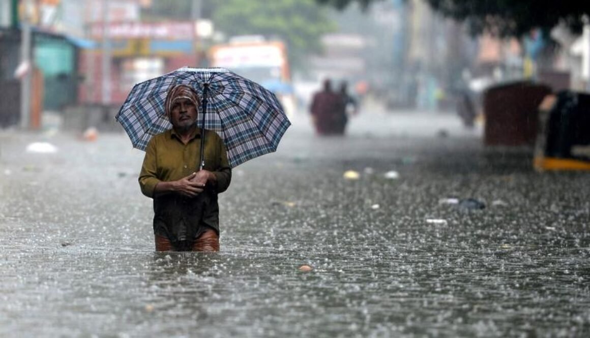 heavy rain