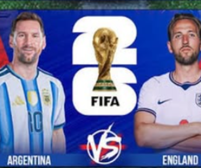 England and Argentina players ahead of FIFA World Cup 2026 semifinal