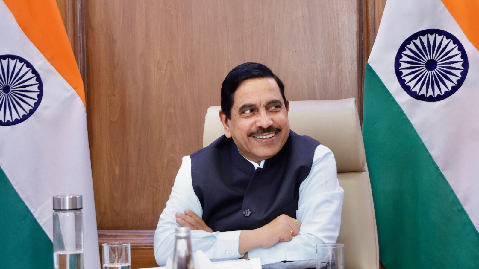 Prahlad Joshi takes charge as Education Minister