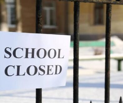 school closed