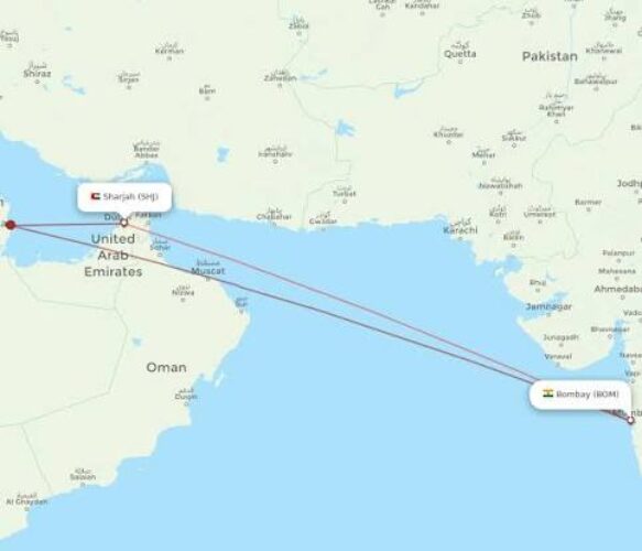 sharjah plane
