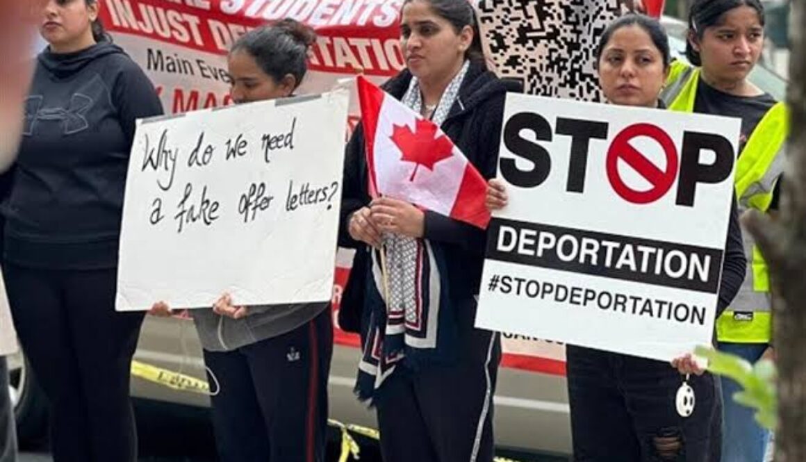 canada student protest