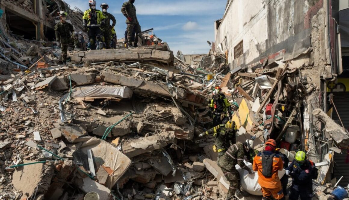 APTOPIX Colombia Earthquake