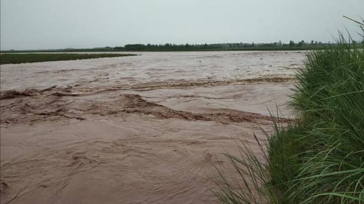 Water level rises in Ravi river, crisis in villages on the other side, people urged to be careful