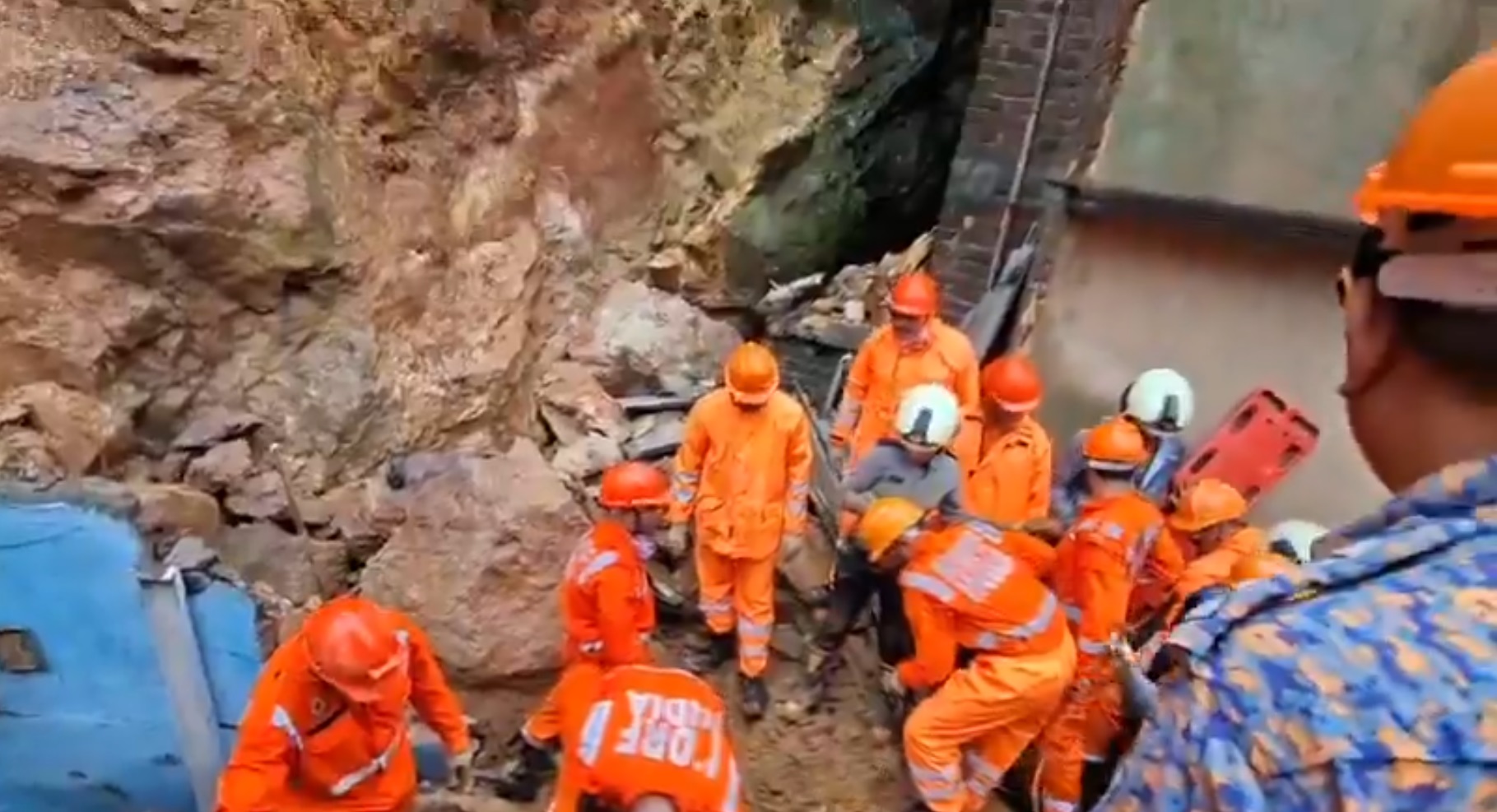 Landslide in Mumbai’s Kurla area, two feared dead, many trapped