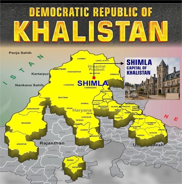 Shimla will be the capital of Khalistan, next referendum voting on October 18 – Gurpatwant Singh Pannu
