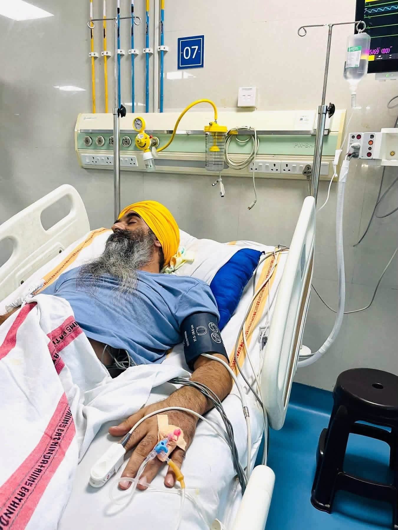 Bhai Kulwant Singh Rauke’s health deteriorates; admitted to AIIMS Bathinda