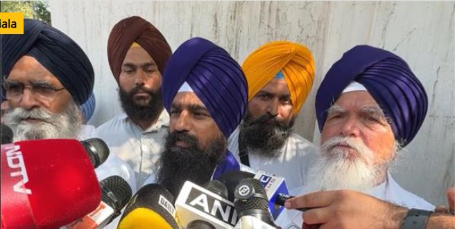 Jathedar Gargajj, Tek Singh Dhanaula and SGPC President meet Rajoana