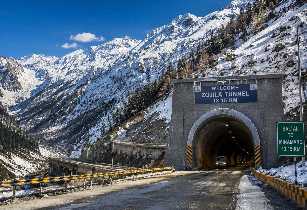 Now entry of buses through Sungal tunnel has also started, people got big relief on Jammu-Poonch route