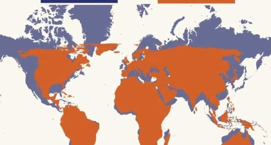 new world map