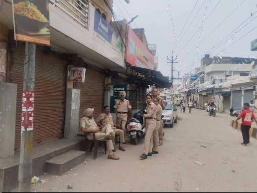 Markets and shops completely closed during Jalandhar bandh, silence on the roads