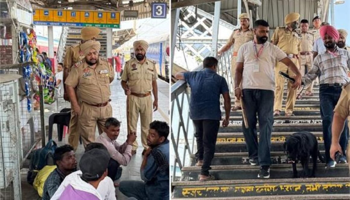 railway station checking